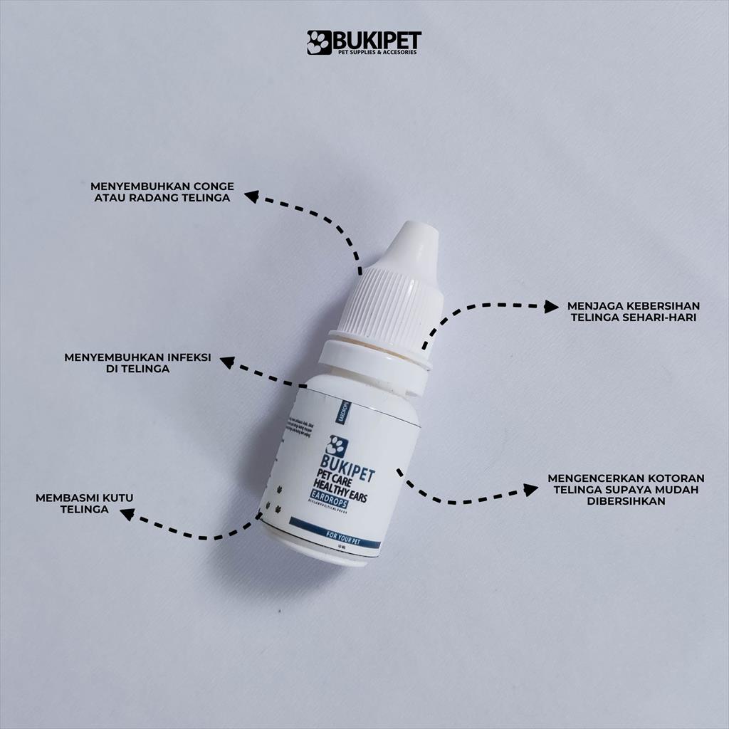 EARDROPS - Obat Pembersih Telinga Kucing dan Anjing Pet Care Healthy Ears