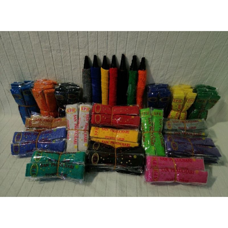 Grip raket handuk SPH Biasa / Grip raket badminton