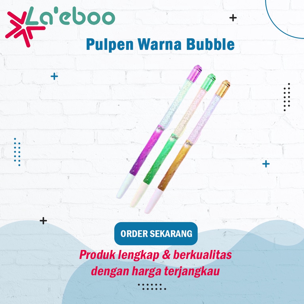 

Pulpen Warna Bubble Bagus Lucu