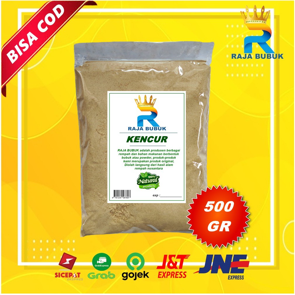 

KENCUR BUBUK ASLI KUALITAS PREMIUM RAJA BUBUK ISI 500 GRAM