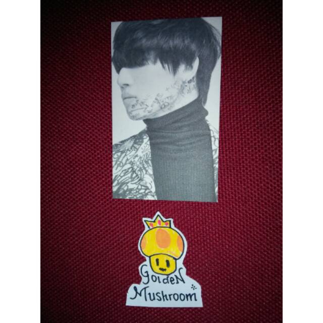 Big Bang album Daesung Photocard made