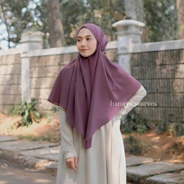 HANA BERGO "PLUM" by Hanaya Scarves