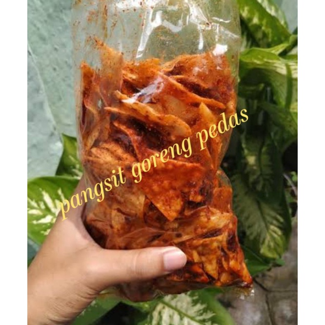 

Pangsit goreng pedas sehah