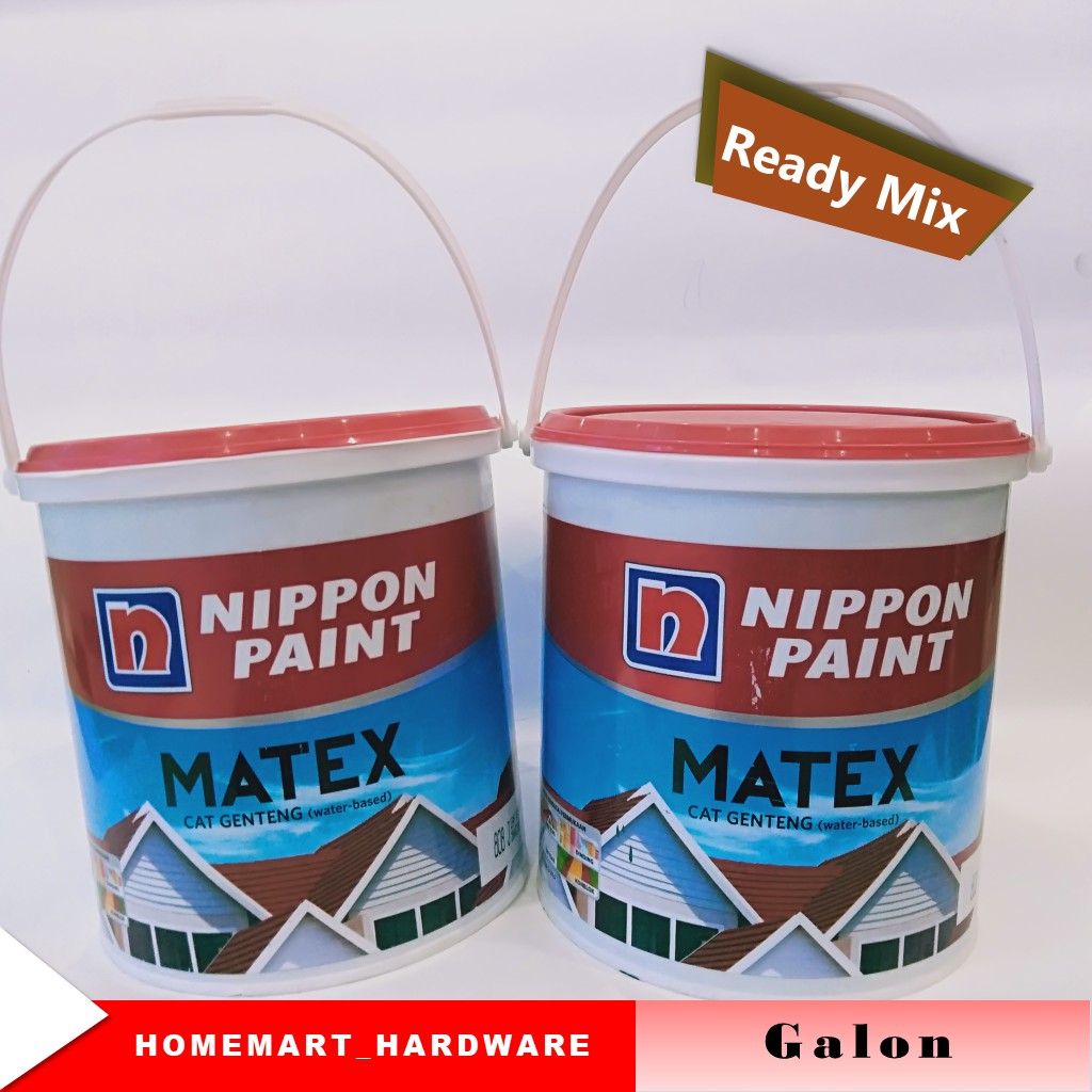 Cat  Genteng  Matex  2 5 Liter Ready Mix NIPPON PAINT 
