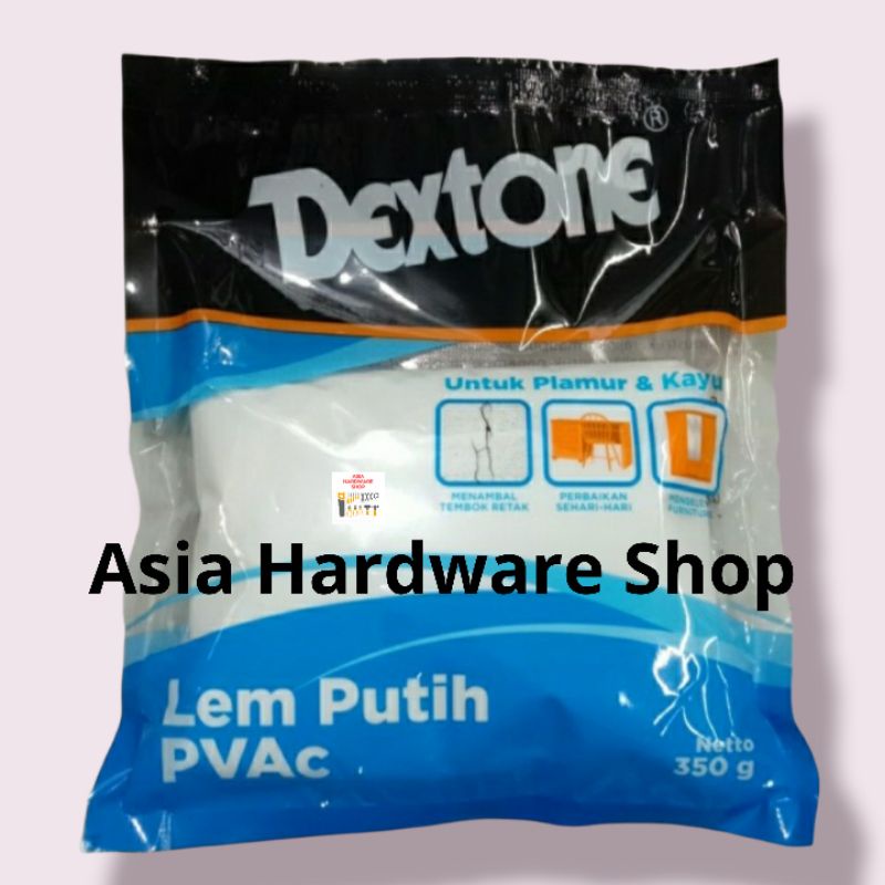 

DEXTONE Lem Putih Lem PVAC 350 Gram Lem Plamir Kayu Tembok Keras