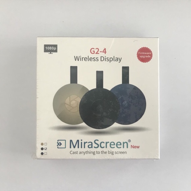 MiraScreen NEW Wireless Display G2-4 1080p HDMI DONGLE WIFI