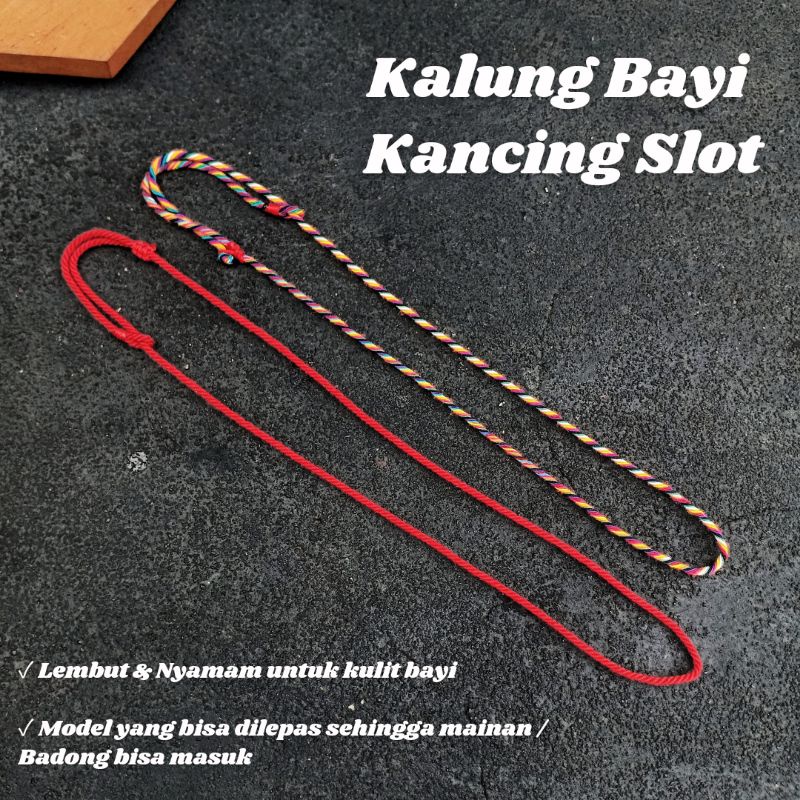 [ LIMITED EDITION ] Kalung Bayi Sangadatu Khas Bali / Kalung Bayi Tali Merah / Kalung Bayi Tridatu / Kalung Bayi Murah / Kalung Bayi 3 Bulan / Badong Bayi