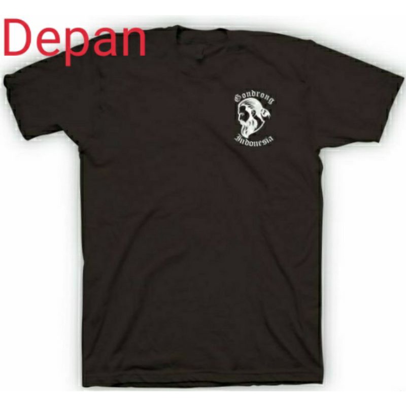 New tshirt kaos gondrong indonesia baju distro murah catton combed 30s rifkyclothing99