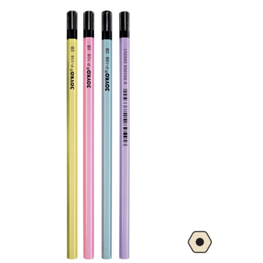 

Pencil / Pensil JOYKO P-108 / 2B / Pearl