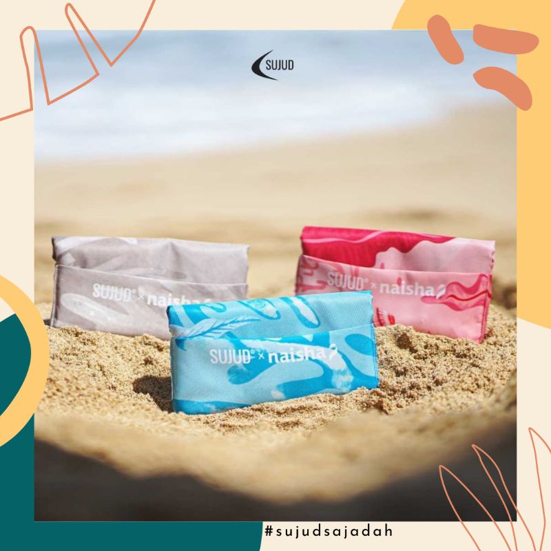 Sajadah Couple Anak dan Dewasa Naisha Edition -SUJUD
