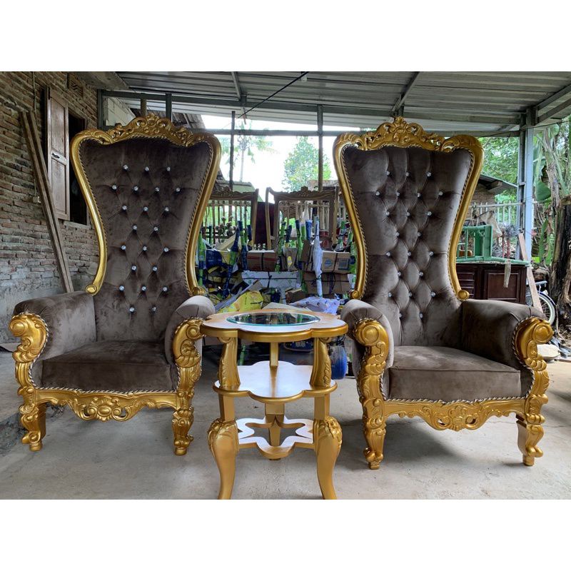 Kursi sofa syharini 2 kursi 1 meja
