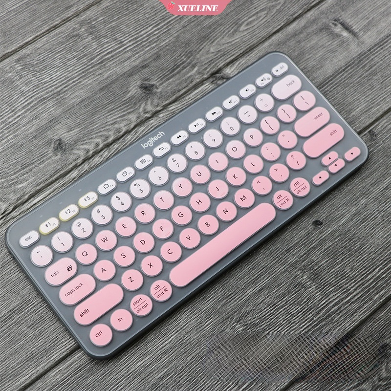 Cover Pelindung Keyboard Logitech K380 Bahan Silikon Lembut Ultra Tipis Anti Debu