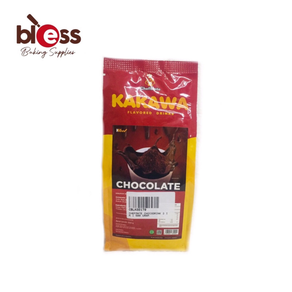 

CHEFMATE Chocodrink 500 GR/ BUBUK MINUMAN / PREMIX MINUMAN