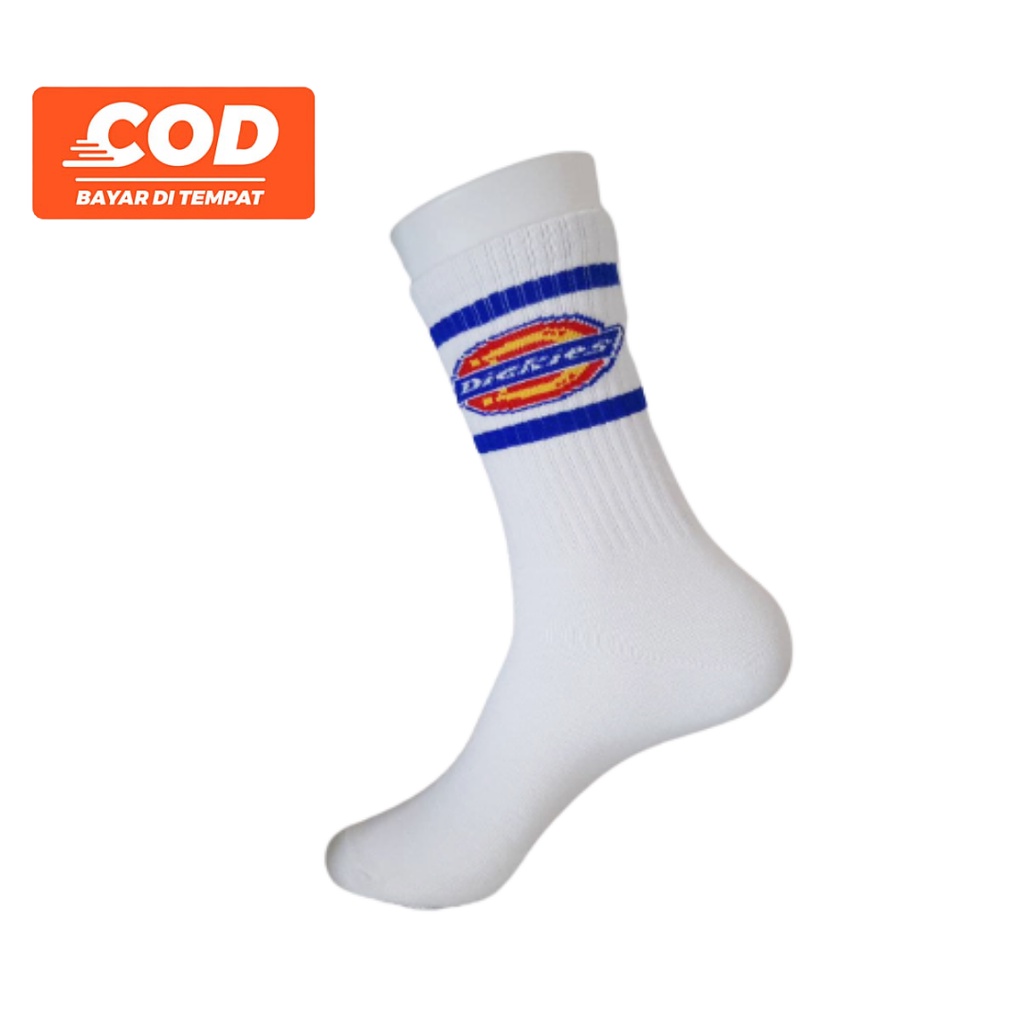 Kaos Kaki Skate Oldschool Motif Dickies