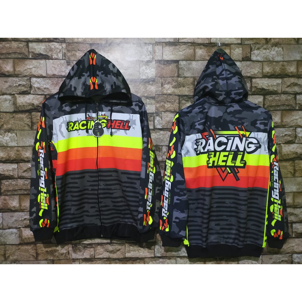 TERLARIS JAKET RACING HELL FULLPRINTING