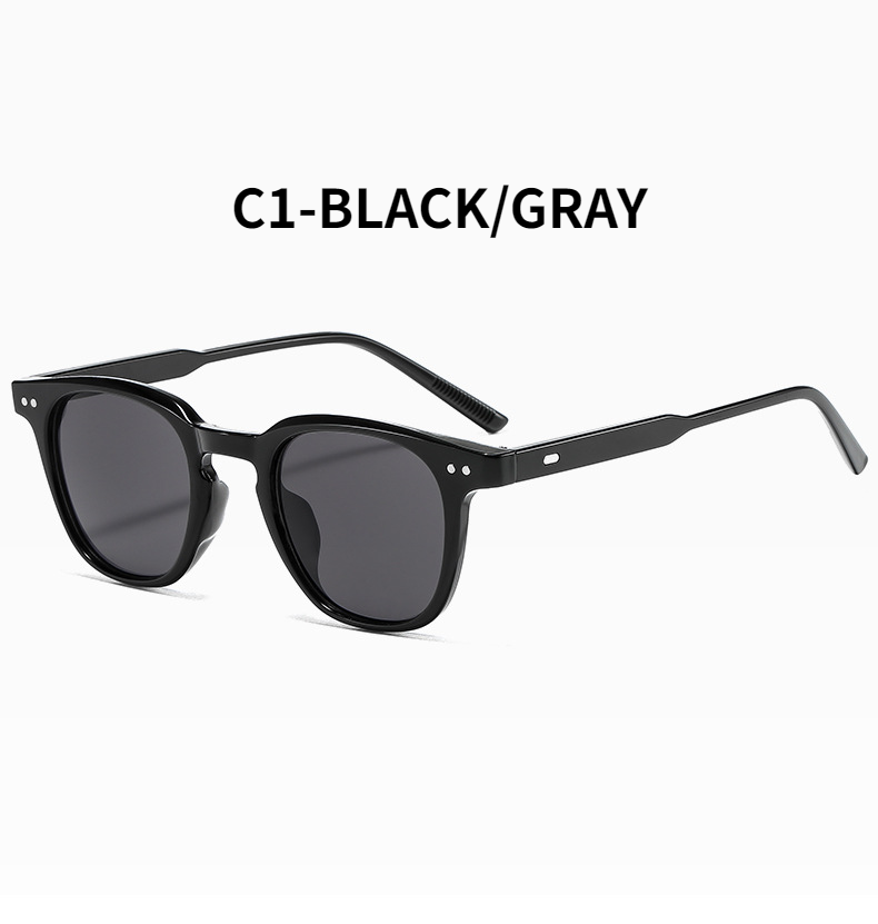 2021 fashion round frame ins trend literary retro sunglasses