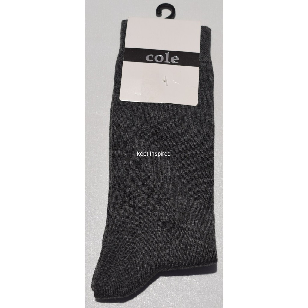  Kaos  Kaki Pria  COLE  Abu F0015 Original Real Picture 