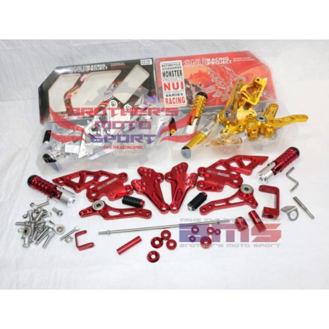 underbone cbr 150R K45 k45G footstep nui monster 3 cbr 150R k45 k45G