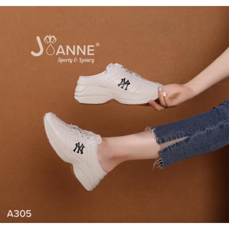 RESTOCK!! [ORIGINAL] JOANNE Casual Slop Sneakers Shoes Sepatu Wanita #A305