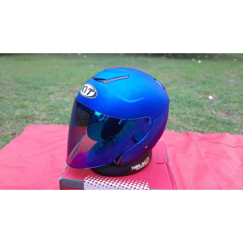 Kaca Visor Kyt KYOTO Venom Dj Maru Centro Galaxy DYNAMIC DYR Iridium Silver Gold Blue Red Bening
