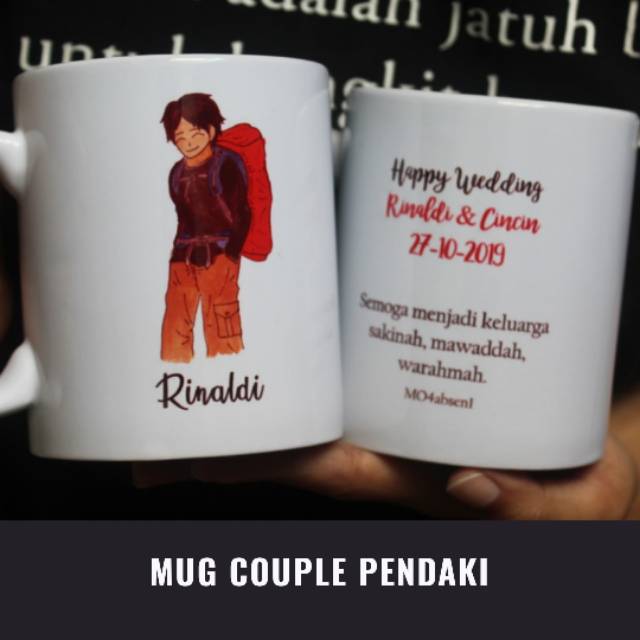 Mug Couple Pendaki