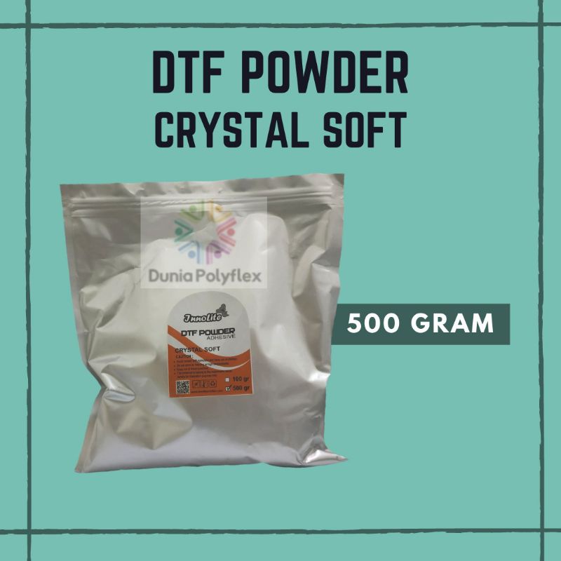 

Powder DTF Crystal Soft 500 gram