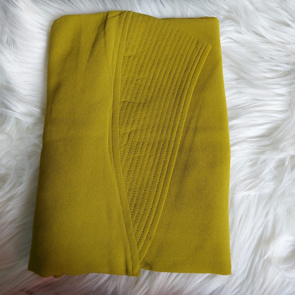KHIMAR SAFA MINI ORI AWLIYA COLLECTION/KHIMAR TERBARU-Lemon