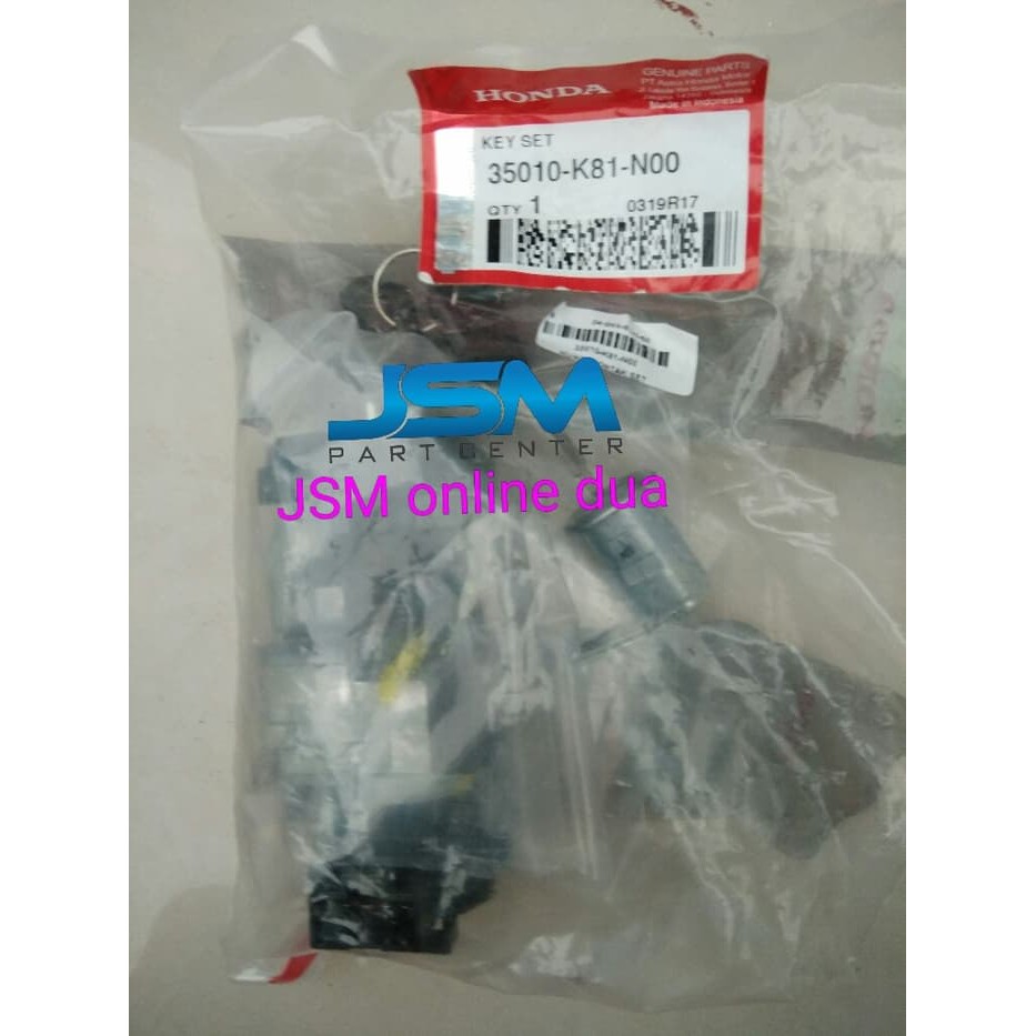 35010-K81-N00 KUNCI KONTAK BEAT FI ESP 2016 K81 ORI AHM ORI ORIGINAL