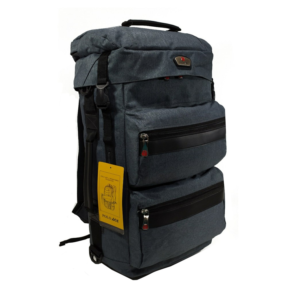 Tas punggung pria / ransel laptop serbaguna Polo Ace 9078