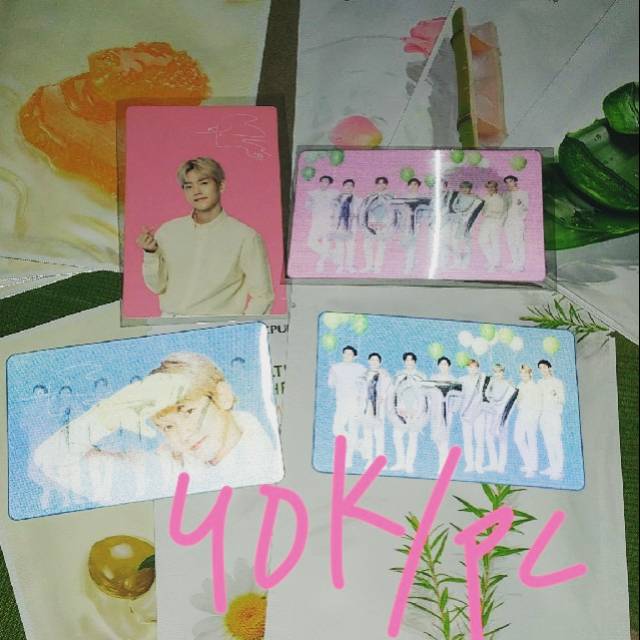 EXO NATURE REPUBLIC PHOTOCARD