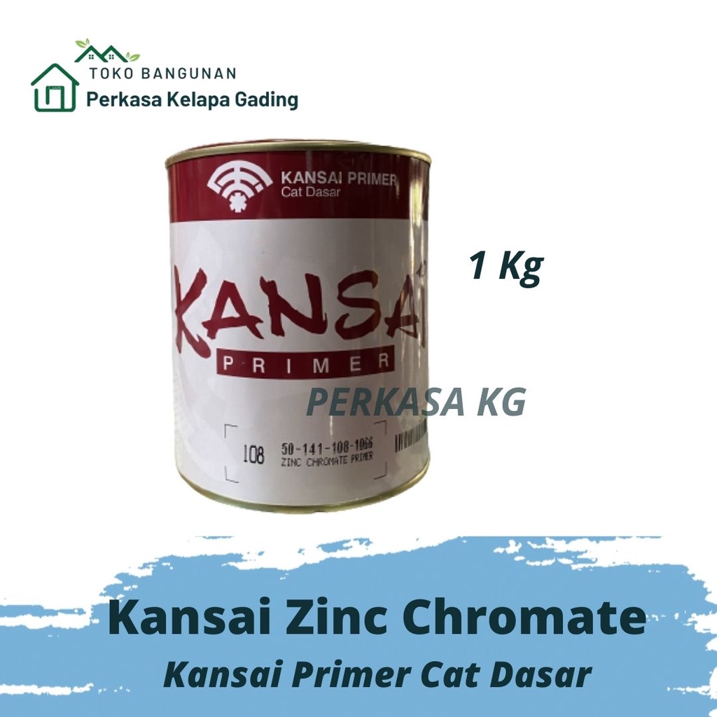 Jual Cat Dasar Kansai Zinc Chromate 1 Kg Primer Shopee Indonesia