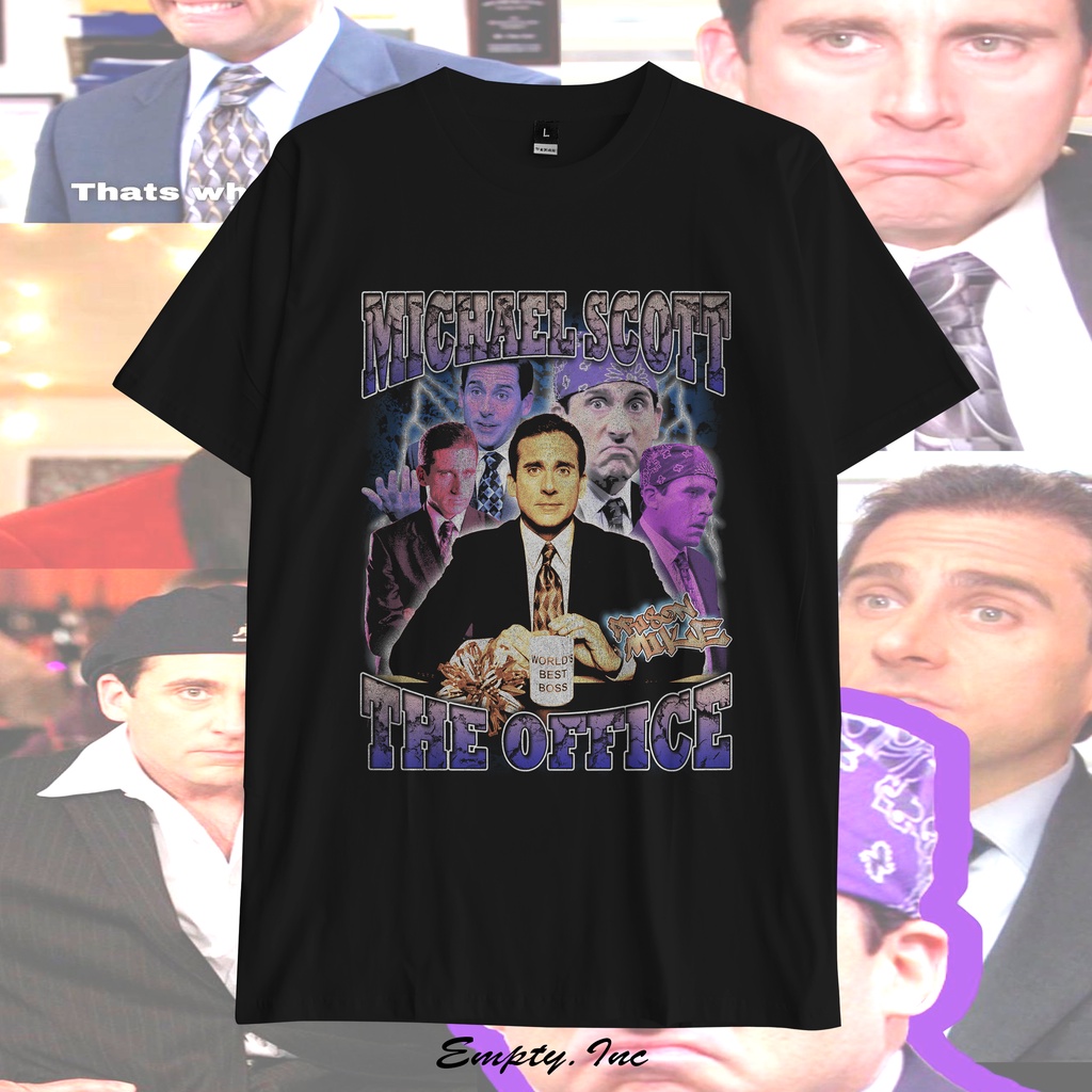 Michael Scott Rap Tee Vintage Tee Bootleg
