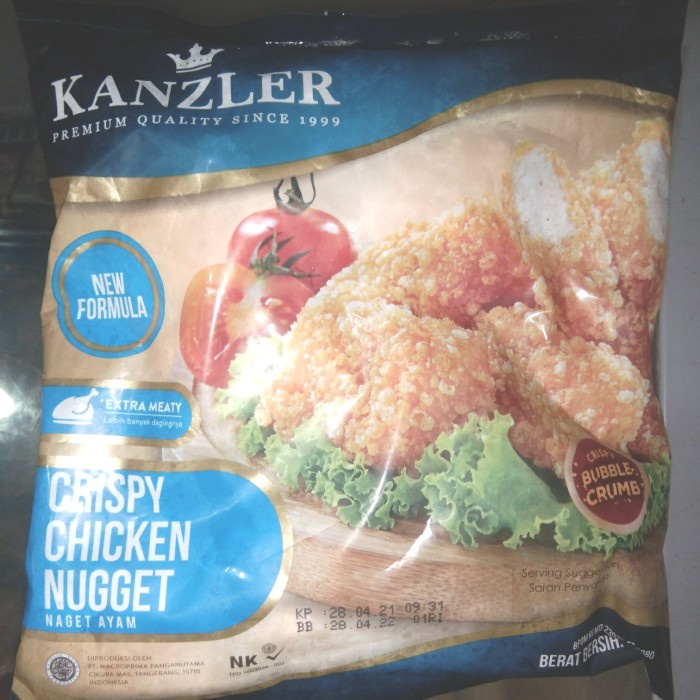 

kanzler chicken crispy nugget450g