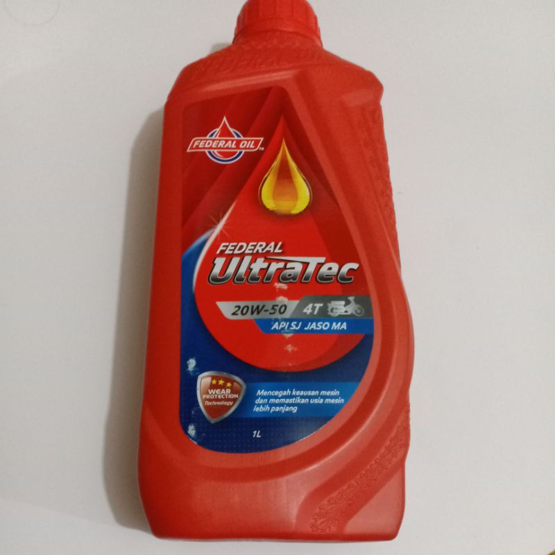 Oli federal ultratec 20w-50 1Liter original