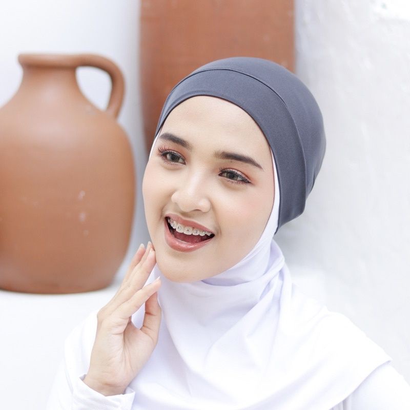 Ciput Basic Tali Arab Jersey Ori Desmonda Hijab |Fashion