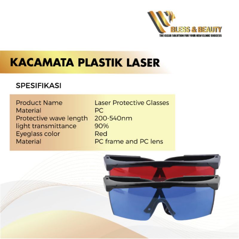 Kacamata Anti Laser Untuk IPL-Ndyag-Picosecond Laser Protection