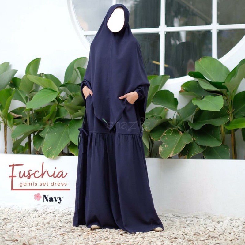 Fuschia Set by shazfa Gamis Set