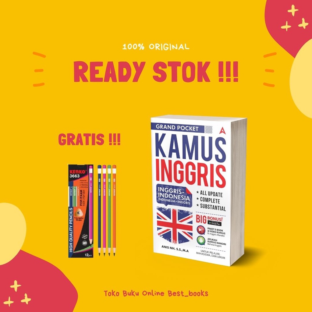 KAMUS INGGRIS | GRAND POCKET KAMUS INGGRIS