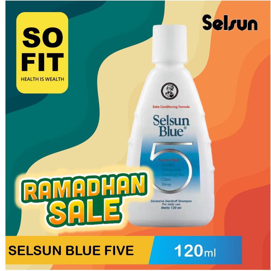 Selsun Blue Five Shampoo 120ml / Selsun Blue 5