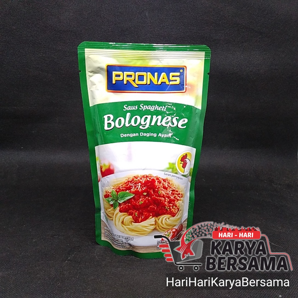 

PRONAS BLOGNESE SAUS SPAGHETI 350GR