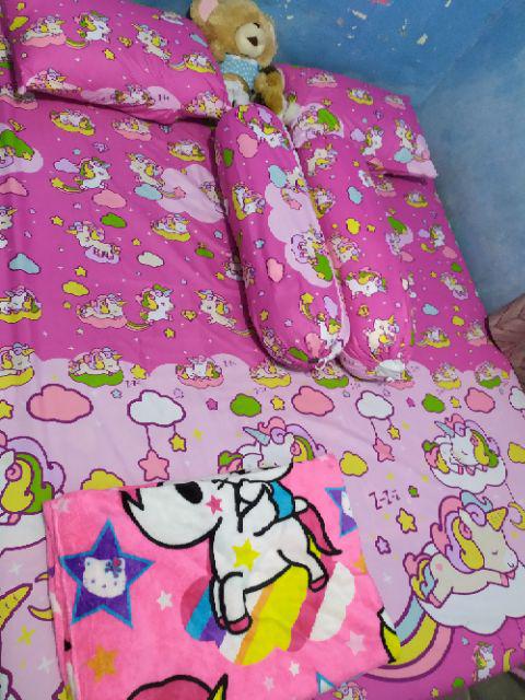 Sprei Murah Motif Anak / Sprei Motif Pegasus / Sprei Unicorn / Sprei Kuda Poni / Sprei Karakter