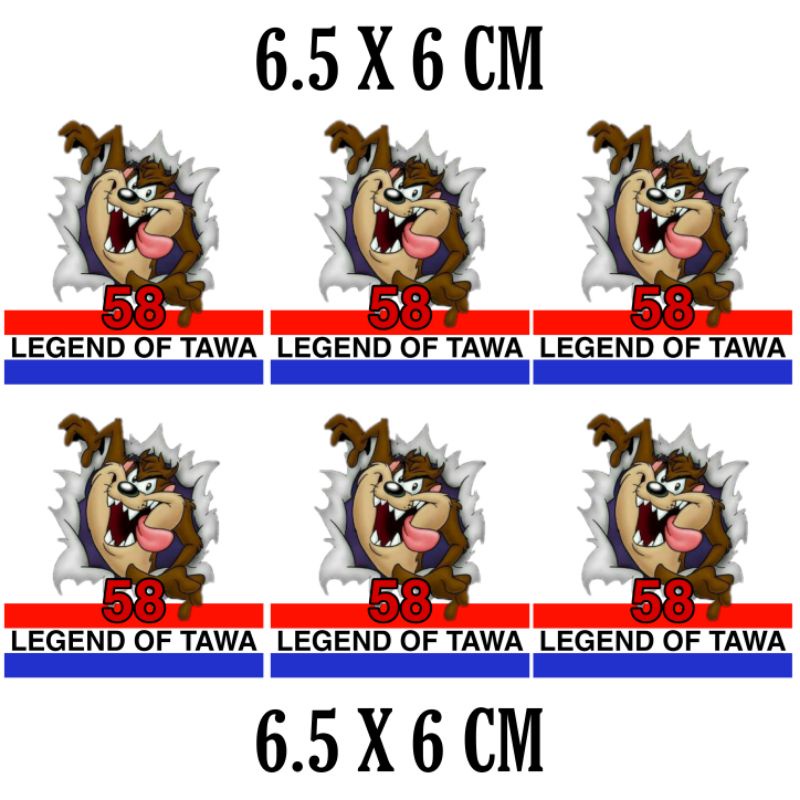 

Stiker Boedoet 58 Legend Of Tawa Kemayoran