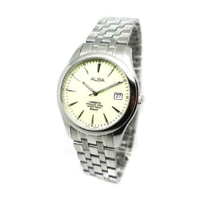 JAM TANGAN ALBA AXHK99 ORIGINAL STAINLESS STEEL