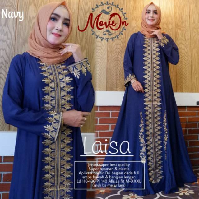 Gamis muslim jumbo ld 130 warna botol dress remaja dress kondangan seragaman murah premium gamis pesta dress lebaran terbaru Laisa Maxy Gamis Arabian Turkey Jumbo Dress Arabian Turkey Jumbo Gamis Pengajian Gamis Melar Gamis Super Jumbo XXXL