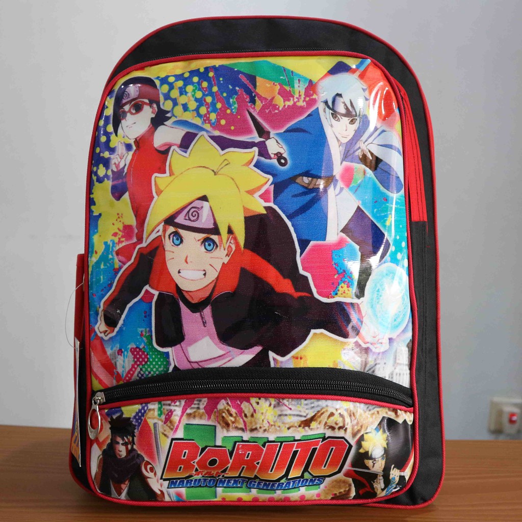 Jual Tas Ransel Anak Cowok Cewek Gambar Karakter Naruto Murah Sekolah Awet