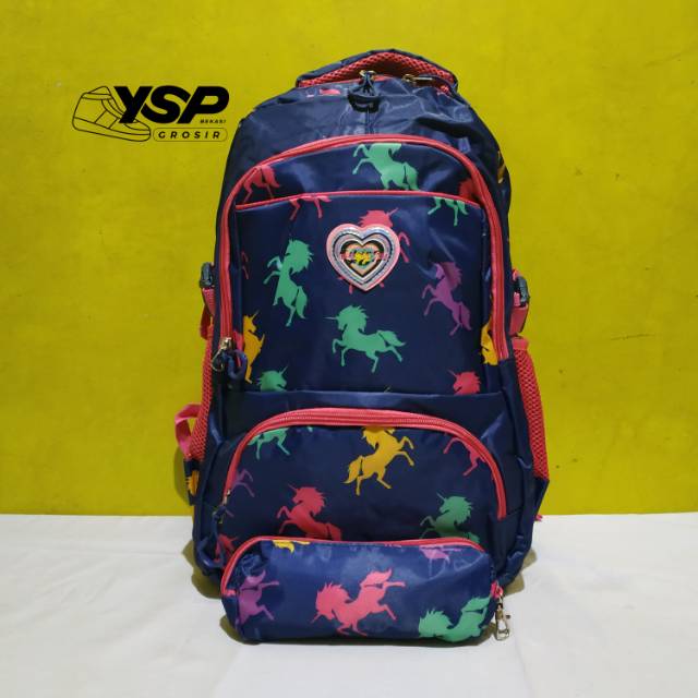 Tas Ransel Alto Silver Girl Tas Sekolah Anak Alto Silver Girl Original