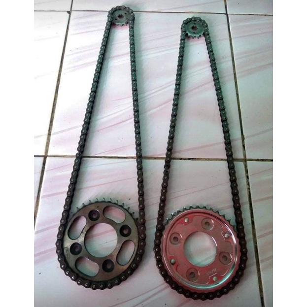 spaket gir copotan ori untuk motor honda revo absolut/karisma/suprax 125/revo fit/revo lama