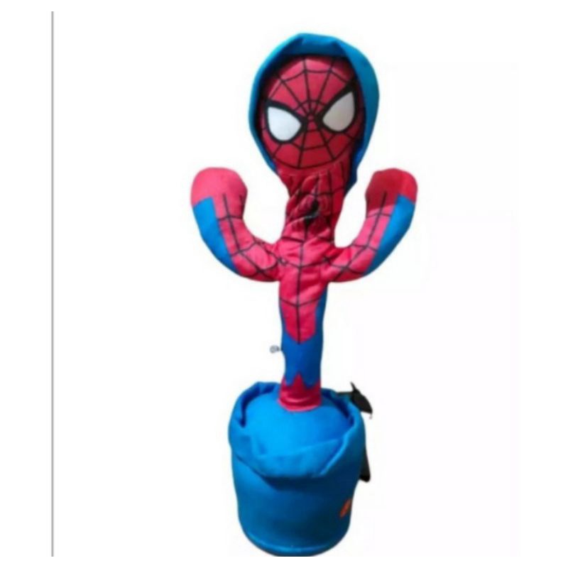 boneka kaktus, boneka capten Amerika. sepider man. iron man terbaru