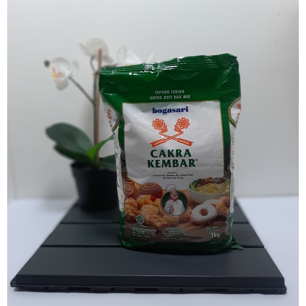 

Bogasari Tepung Cakra Kembar 1 Kg