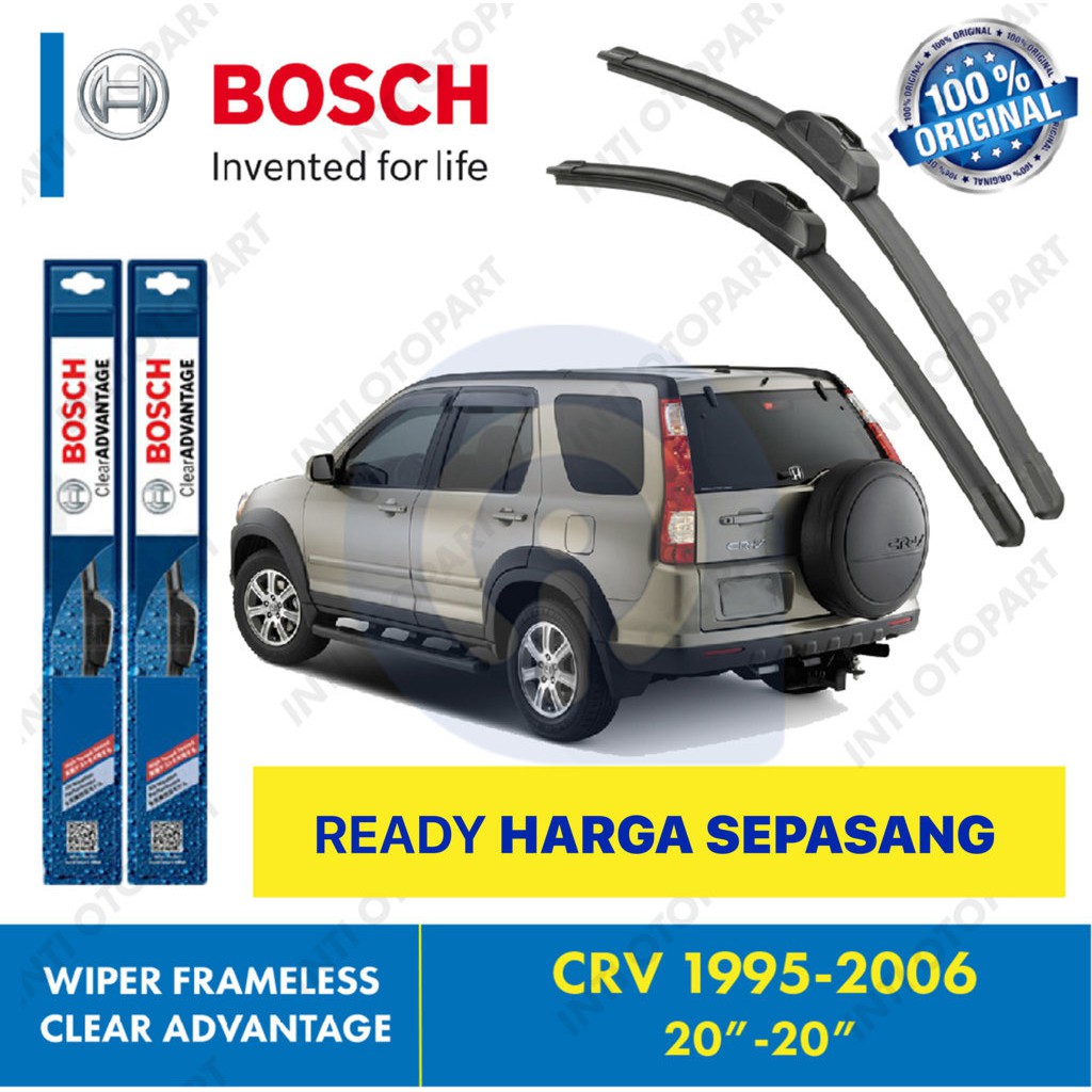 Wiper Blade Frameless Honda CRV 1995-2008 BOSCH 14-26 inch